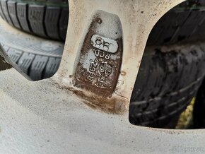 ALU KOLA 14, 4x98 FIAT, obuté 185/70/14 ZIMNÍ - 5