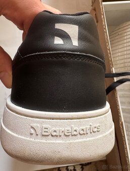 Boty Barebarics Zing - Black & White - Leather 46 - 5