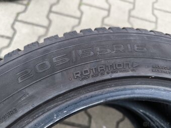205/55/16 , Nokian celoroční - 8mm , 2 kusy - 5
