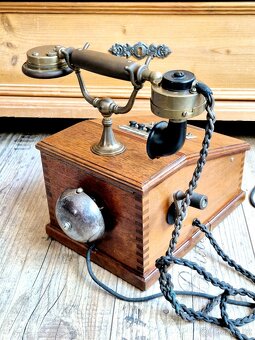 Starožitný telefon - ústředna, 1920 - 5