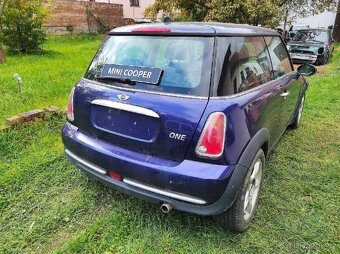 Veškeré náhradní díly Mini Cooper One R50 r.v. 2005 facelift - 5