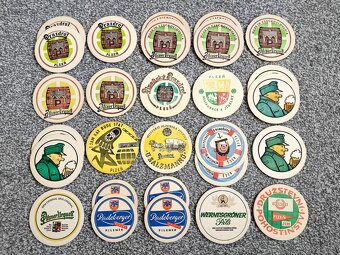 Pivní tácky celá sbírka většinou socialismus - 5