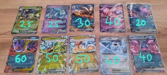 Pokémon karty hity + EX - 5