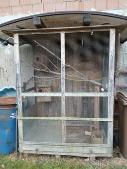 Klece pro papoušky,voliera - 5