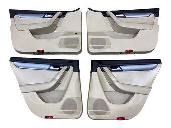 Sedačky béžová kůže VW Passat B7 kombi r.v. 2012 - 5