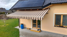 Látková markýza 4700 x 2600 mm (šířka x výsuv) - 5
