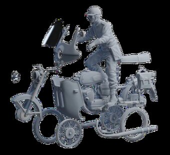Jawa 350 typ 634 VB 1:18 - 5