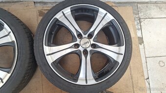 Alu kola Hyundai 18" 5x114,3 letní pneu 225/40 R18 7-8mm i3 - 5