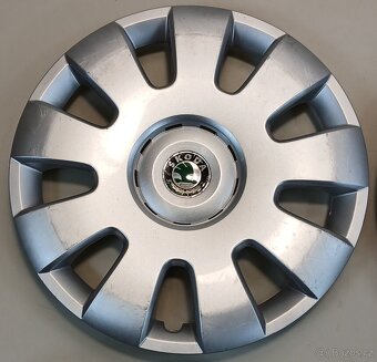 Poklice Škoda 15" 4ks - 5