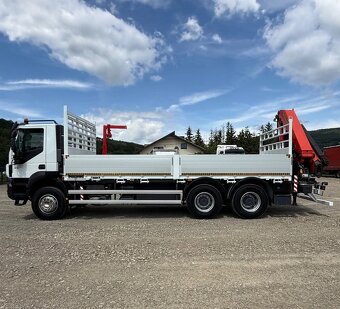 Iveco Trakker 410 - 6x4 - Valník + HR-PALFINGER PK 22002-EH - 5