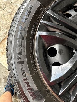 5x100 R15 5,5J ET40 + 185/65 88V Hankook zimné - 5