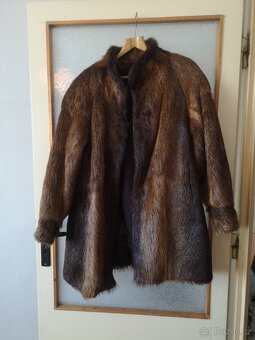 Kožich z pravé kožešiny, kůže, 3 různé ks - 5