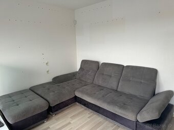 Rozkladaci gauc, polohovaci zada, rozkladaci vcetne taburetu - 5