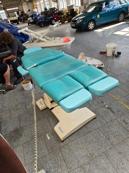 Elektrické pedikérské křeslo AKCE  gharieni 3motory zelené - 5