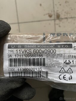 Nové, nepoužité deskové radiátory 11VKS - 5