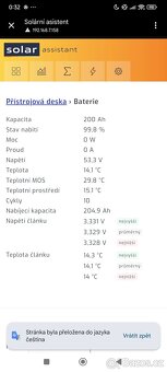 Prodám baterie lifepo4 10.24kwh - 5
