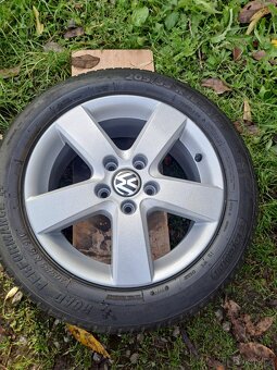 Alu kola 5x112 originál VW 205/55 R16 - 5