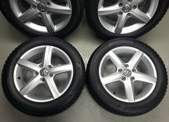16" Originál VW Aspen 5x112 Golf 7 zimní pneu 7-8mm - 5