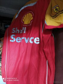 Několik ks triko Shell (s límcem,Ferrari), Jim Beam - 5
