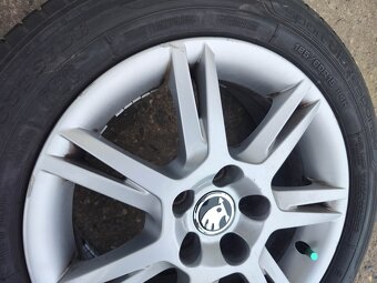 15"letní alu sada 5x100 origo Škoda Fabia 3 Rapid Ibiza 4 - 5