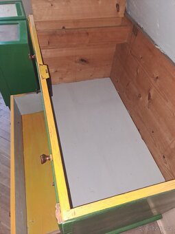 Skříň, kostn (komoda/truhla) , 2x noční stolek - 5