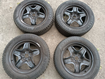 Opel Astra K - disky 6,5x16 et41 + čidla + zimní 205/55/16 - 5