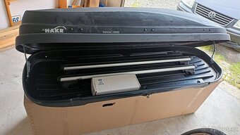 Prodám střešní box a střešní příčníky Hakr jako celek. - 5
