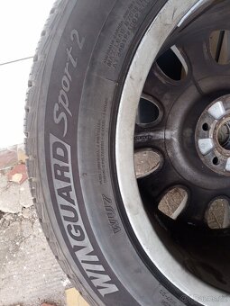 Zimní 235/55 R17 s ALU Audi 8Jx17 ET43 - 5