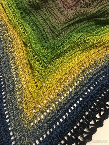 Háčkovaný šátek - 5