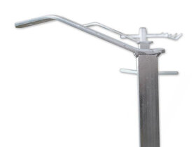 Otočný lakýrnický stojan SL2 - 10 ramen - 5