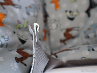 Nový potah Kinderkraft + pouzdra - 100% polyester - 5