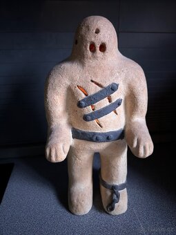 Golem - keramický svícen - 5