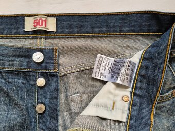 Pánské džíny - LEVIS® 501, vel. 36 x 34 - 5