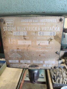 Stolní vrtačka Jihokov SVM 13 - 5