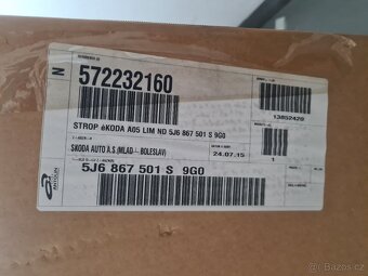 NOVÁ Stropnice Fabia 2 Hatchback (krátká) ORIGINÁL - 5