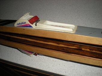 retro běžky, hůlky,boty - 5