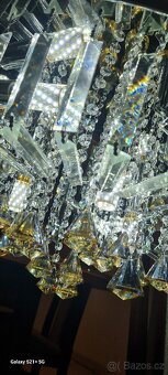 Křišťálový lustr Led - 5