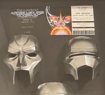 The Weeknd Concert Masks Art - 5