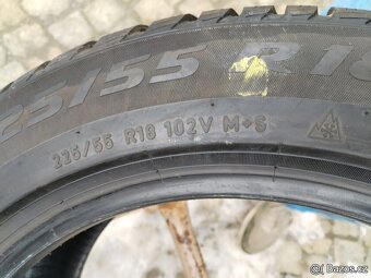 225/55/18 zimni pneu PIRELLI a BRIDGESTONE 225/55 R18 - 5