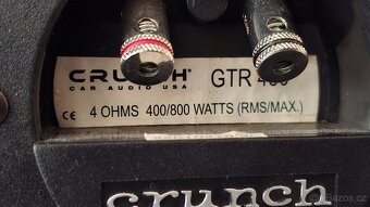 Prodám Subwoofer Crunch GTR 400 - 5