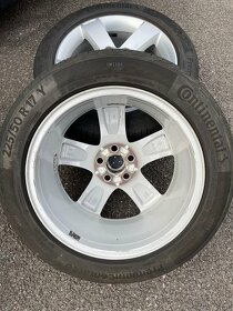 Alu kola originál Ford letní pneu 225/50/17 6-7mm - 5