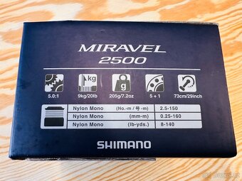 PŘÍVLAČOVÝ NAVIJÁK SHIMANO MIRAVEL 2500 - 5