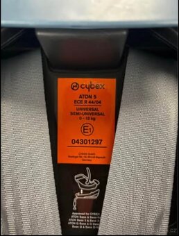 Cybex aton 5 vajíčko a základna - 5