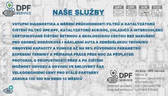 Čištění filtrů pevných částic a katalyzátorů - 5