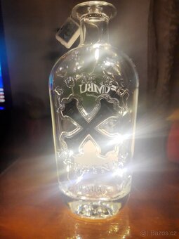 Svítící láhve - dekorace , Vánoce, dárek - 5