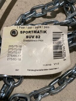 Sněhové řetězy PEWAG Sportmatik SUV 82 - 5