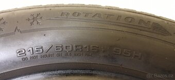 Dunlop Winter Sport 5 215/60 R16 4,5 - 6 mm - 5