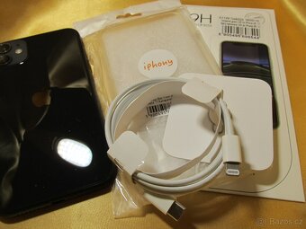 iPhone 11 Black 64GB TOP STAV ZÁRUKA - 5