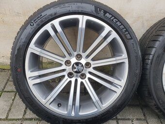 Alu kola peugeot 5x108 r18 8j et27 pneu 235/45/18 - 5