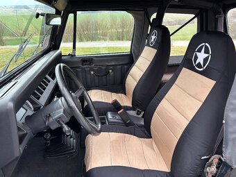 Jeep Wrangler 2,5l, benzin, manual, 1993, pěkný - 5